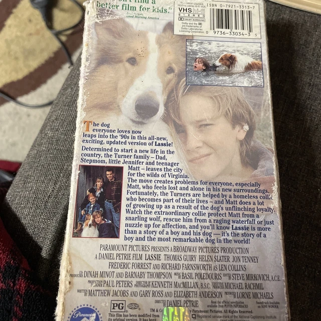 LASSIE (VHS, 1994) Best friends Are Forever Tape New & Sealed Paramount