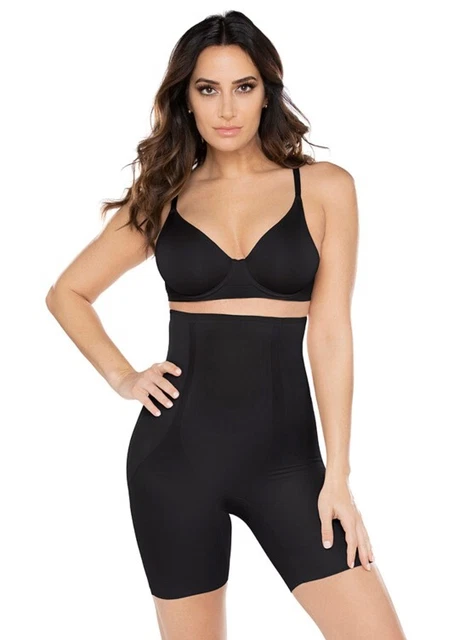 Miraclesuit Hi-Waist Thigh Slimmer Black XL NEW 2919
