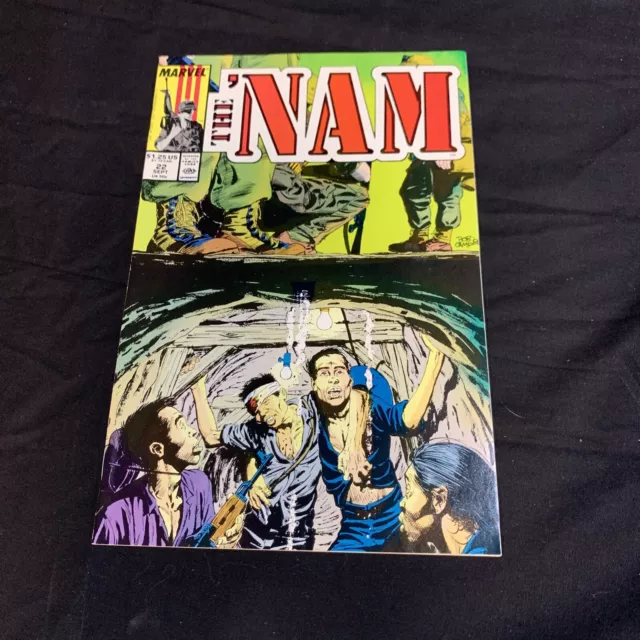 The 'Nam #22 Marvel 1988 Comic Book Graphic Novel Army Military Kg War