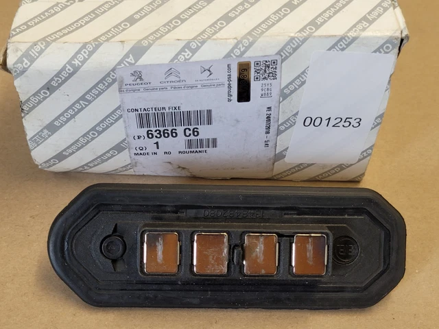 GENUINE FIAT PEUGEOT Citroen Lancia Alfa 4-Pin Red Relay Tyco V23074-A1101-X51 £7.99 - UK