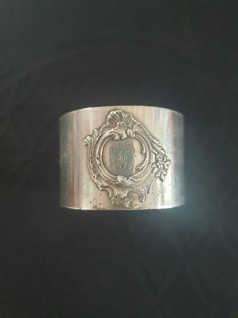 Bracelet Manchette En Argent Massif 925 - Poinçon Minerve - XIXe Siècle - 90,3 Grammes