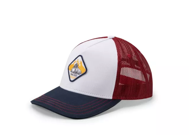 VW Baseball Cap Käfer Mütze Weiß/Bordeaux Unisex Heritage Kollektion 7E9084300B