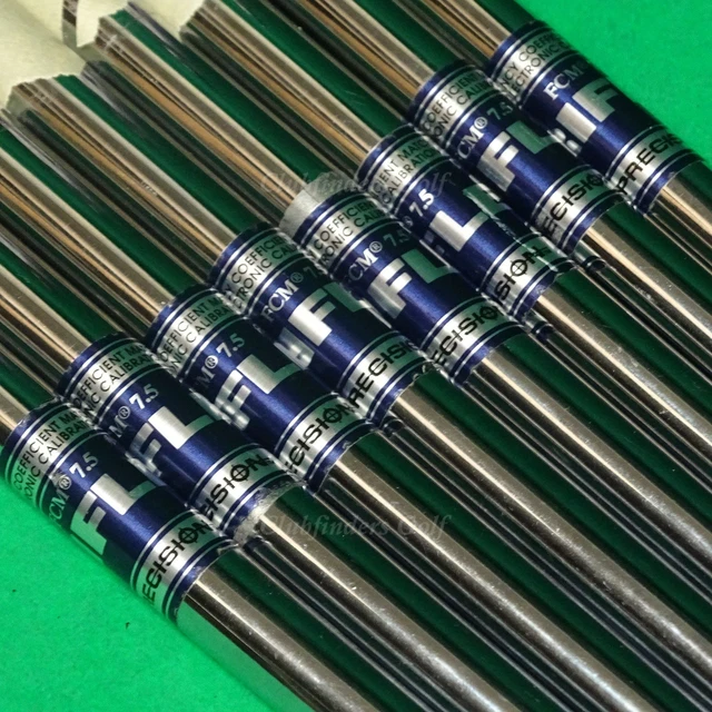 PRECISION RIFLE FCM 7.5 .355 Extra Stiff Pulled Steel Iron Shafts SET