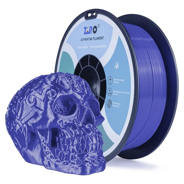 ZIRO Silk PLA Filament 1.75Mm,3D Printer Filament PLA Silky Series 1.75Mm 1Kg(2.