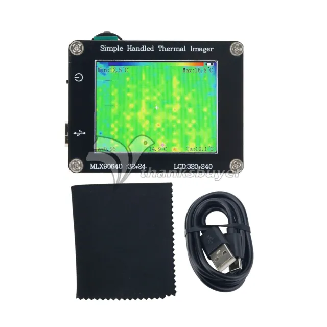 Simple Handheld Thermal Imager V2.0 Thermal Imaging Camera 2.0" 240x320 LCD
