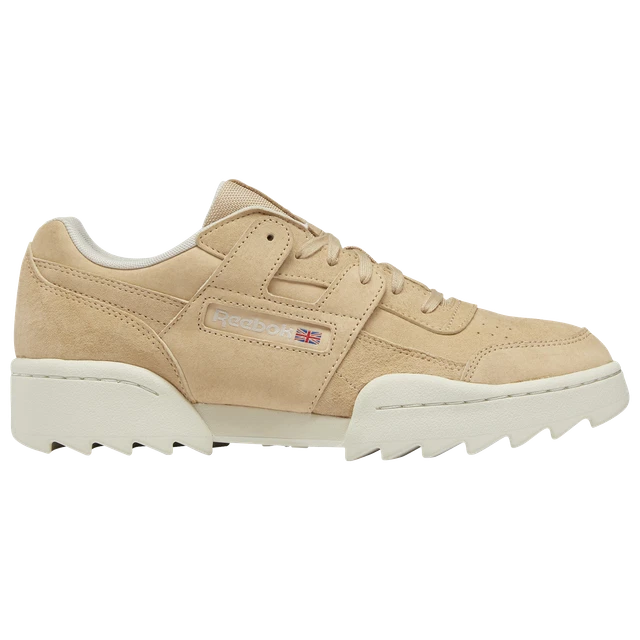 REEBOK WORKOUT PLUS Ripple Suede Sahara White Tan Gum GX1432 Men s