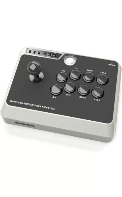 MAYFLASH Arcade Stick F300 Elite with Sanwa Buttons and Sanwa Joysticks New