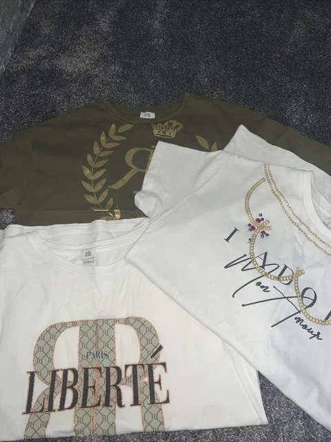 bundle girls tops aged 11/12 river island used