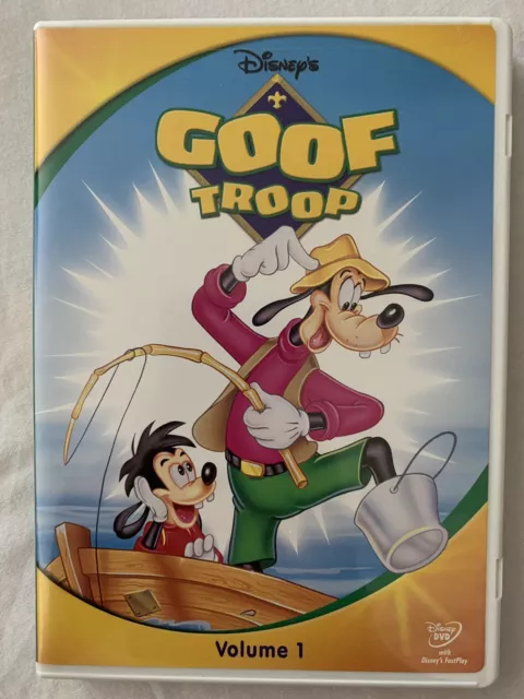 Goof Troop Volume 1 (DVD, 2006) Walt Disney -Used