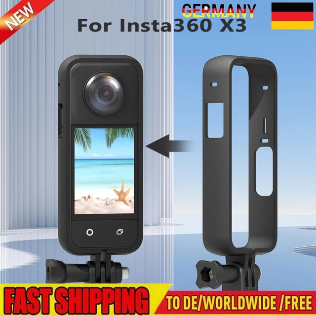 Plastic Camera Cage Action Camera Rig Soft Frame Cage Frame Case for Insta360 X3