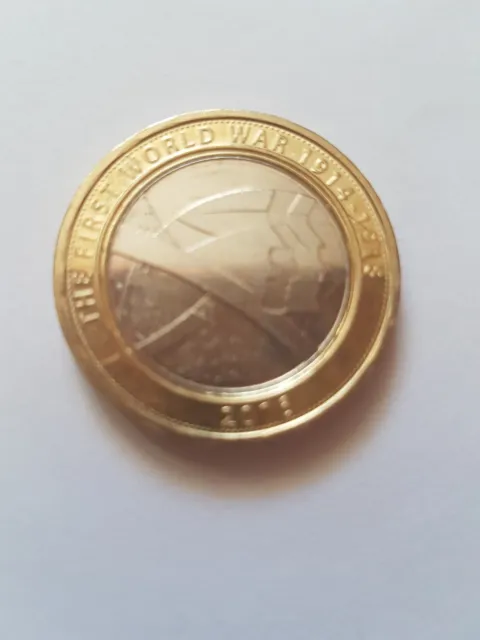 £2 Two Pound Coin 2016 First World War