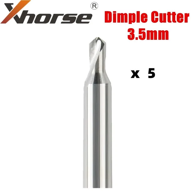5x XHORSE XCDU35GL 3.5mm Dimple C-utter Internal Work For Condor XC-Mini Plus II