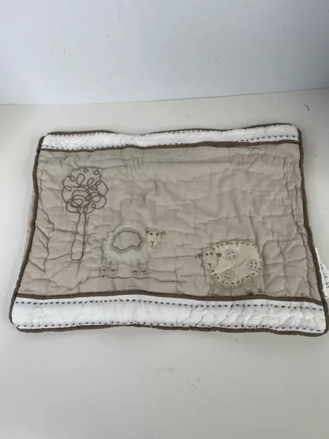 Funda de almohada acolchada de algodón simulado para cuna dulce Cern Pottery Barn