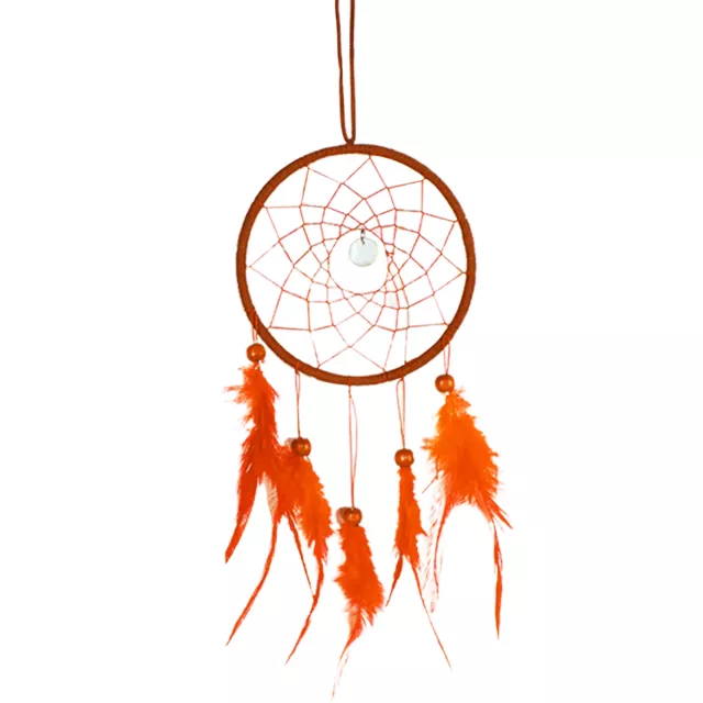 1 Set Dream-catcher Material Unfinished Unique Shape Long Feather Diy