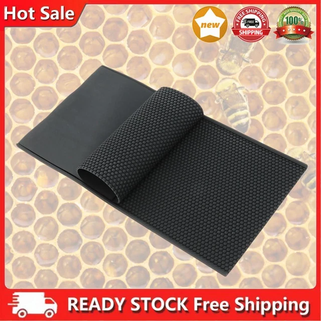 2 pezzi stampo per cera d'api silicone cera d'api fondotinta stampo per pressa strumento apicoltura