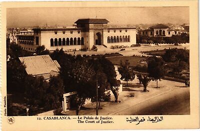 CPA AK MAROC CASABLANCA - Le Palais de Justice (190053)