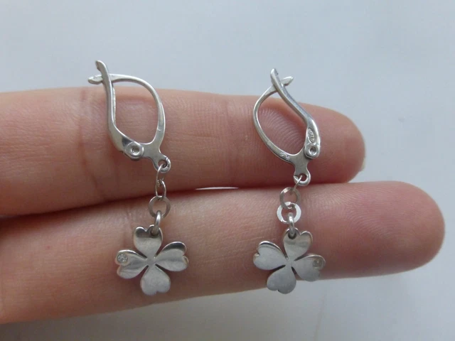 Boucles d'oreilles Argent U Fermoir Créole Prix Paire, Cataloge