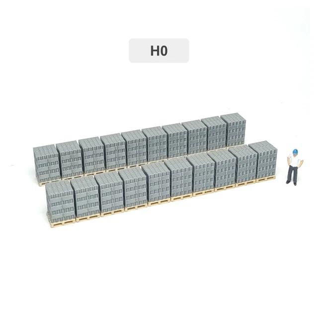 HO Palettes Avec Caisses De Boissons | Echelle HO - Foto 10