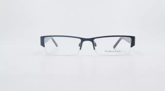 Polo Ralph Lauren 1067 9119 52mm Blue Semi Rimless New Unisex Eyeglasses.