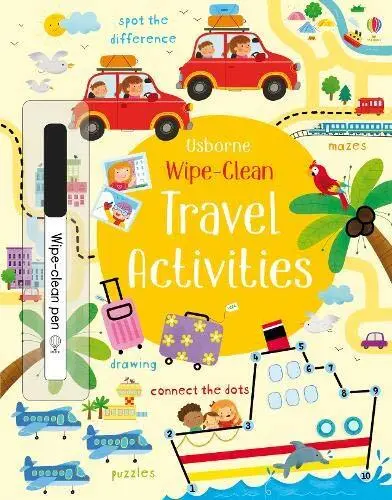 Wipe-clean Travel Activities (Wipe-clean Activities), Kirsteen Robson, Used; Goo