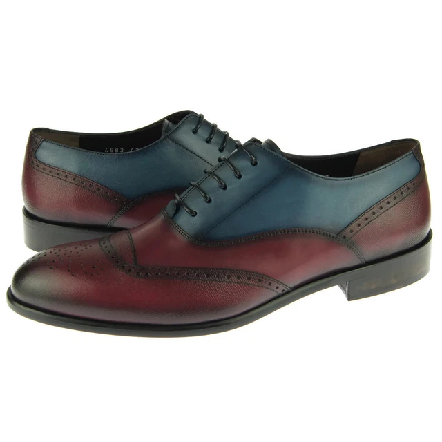 CORRENTE 4583 BICOLORES Richelieu Oxford Homme Robe Chaussures