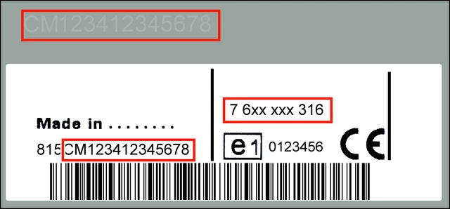 CODICE RADIO Adatto Per Bosch Fiat 500 Punto Linea Ducato - Foto 9