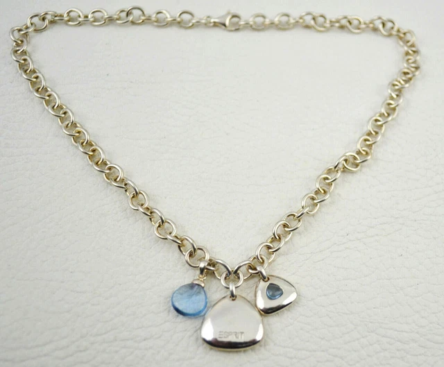 Bellissima Collana Esprit Realizzata In Argento 925 Sterling (Z42)