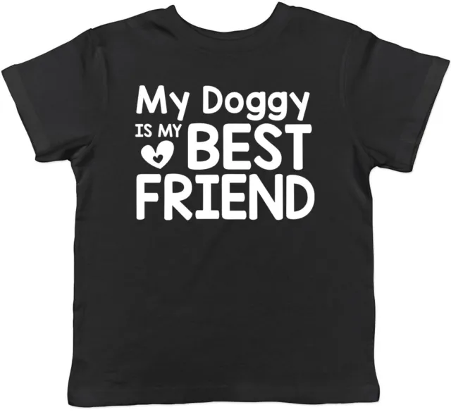 My Doggy is my Best Friend Cute Childrens Kids Tee T-Shirt