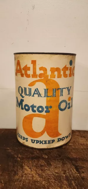 Atlantic Quality Motor Oil 5 Quart Can