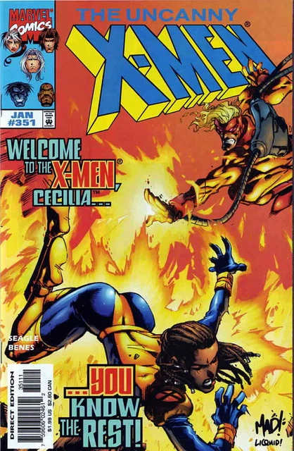 Uncanny X-Men, The #351 VF; Marvel | Joe Madureira - we combine shipping
