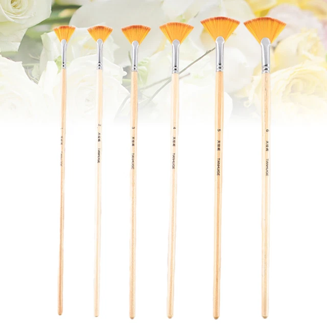 Kit de herramientas de pintura de madera de 6 piezas suministros de herramientas de pintura artística