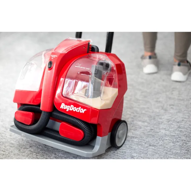 Rug Doctor Portable Spot Cleaner Step-on Carpet Cleaning Machine - Red / Black