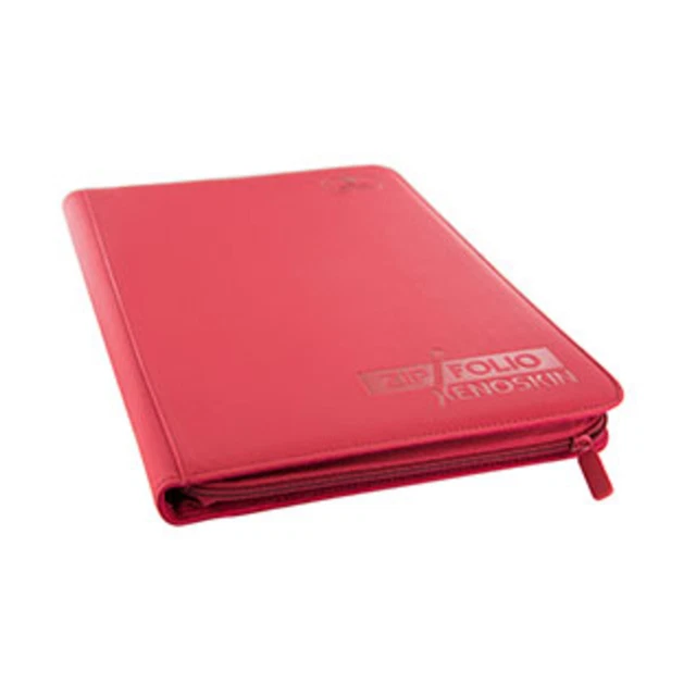 Ultimate Guard Binder 9 Pocket Zipfolio XenoSkin - Red New