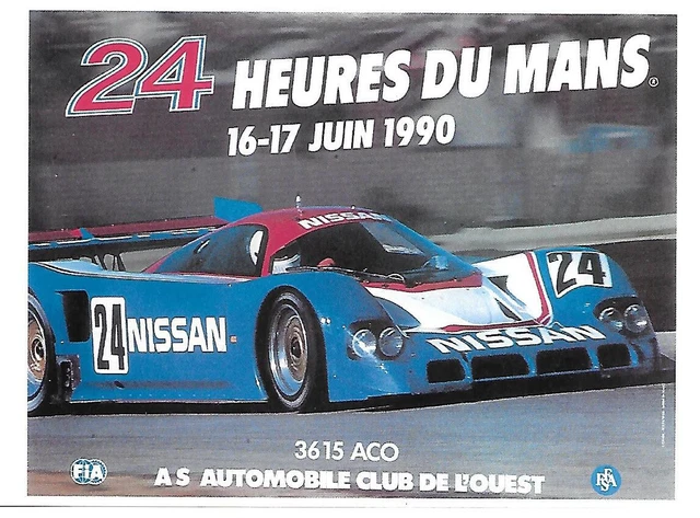 Carte Postale 24 Heures Du Mans 1976 Le Mans 24H