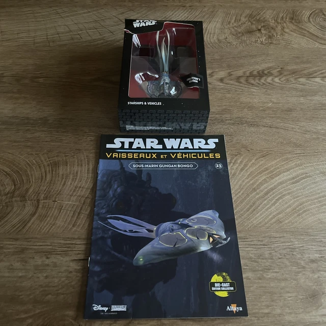 STAR WARS - SOUS-MARIN submarine GUNGAN BONGO - Métal - Die Cast - ALTAYA # 23