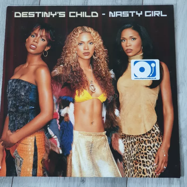 Destiny's Child Nasty Girl 12" Vinyl 6724466 VG+/VG+ 2001 4 Mixes