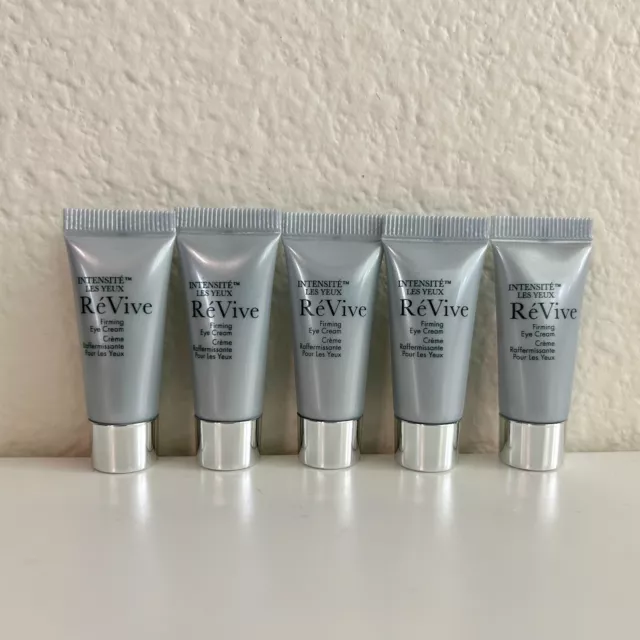 LOT OF 5- ReVive Intensite Les Yeux Firming Eye Cream 3 ml 0.1oz. Each