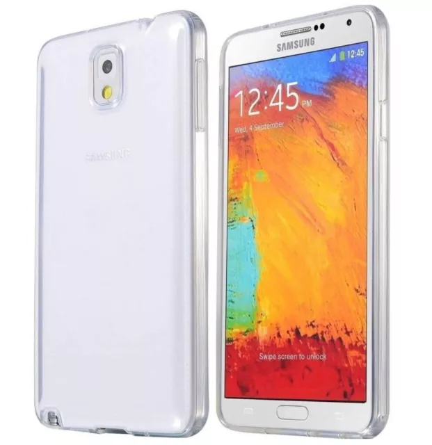 COQUE SILICONE ANTICHOC TRANSPARENTE Pour SAMSUNG GALAXY NOTE 3 ETUI HOUSSE TPU