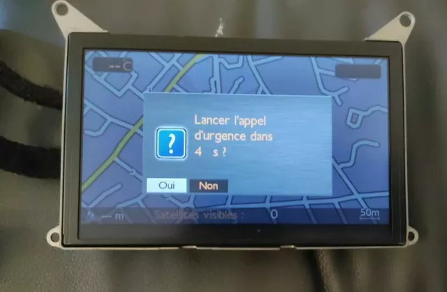 L'écran, display gps pour Citroën  C4 Picasso  Peugeot 807 Uniquement pour rt5 .