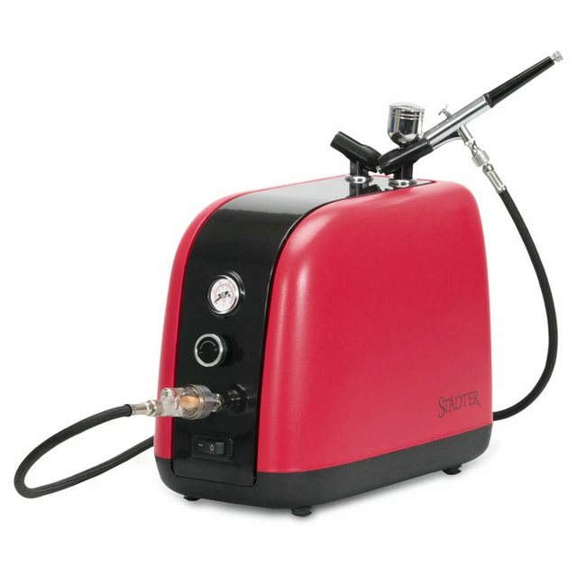 Set compressore aerografo Stadter 10 pezzi Cuocere torta decorazione torta