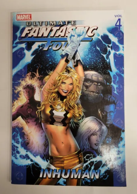 Ultimate Fantastic Four - INHUMAN VOLUME 5 - Marvel - Graphic Novel TPB