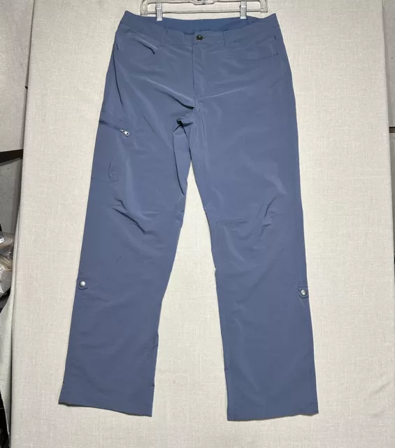 Pacific Trail Pants Men’s L Light Blue Nylon Pockets Hiking