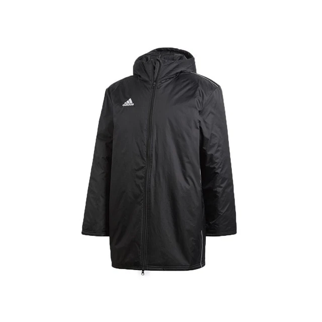 ADIDAS CORE 18 Stadium Jacket . BNWT. Black . Size XL 49.99