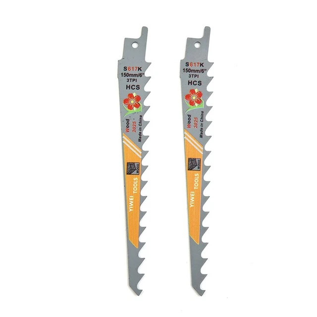 Outils Lame Scie S617K 5.9in Lame Puzzle Coupe Métal Plastique Découpe