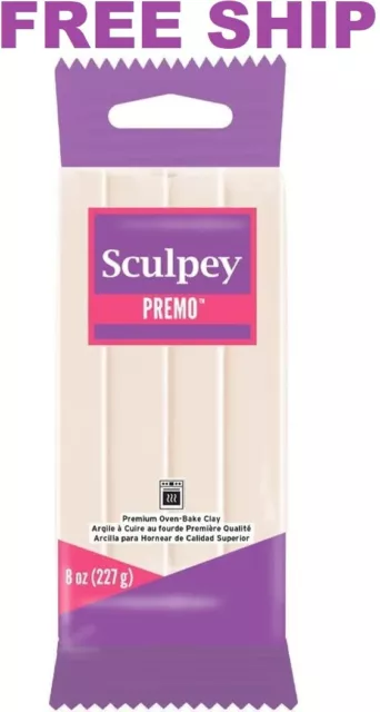 SUPER SCULPEY - LIVING DOLL - Polymer Clay - 454g Light Beige Skin