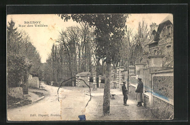 CPA Brunoy, Rue des Vallées