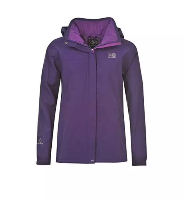 Karrimor Urban Jacket Junior Girls Aubergine OutdoorWear UK Size 11-12yrs #REF5