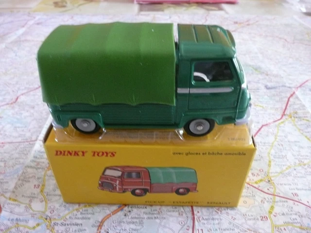 RENAULT Estafette Pick-up Baché  DINKY ATLAS réf 563  1/50