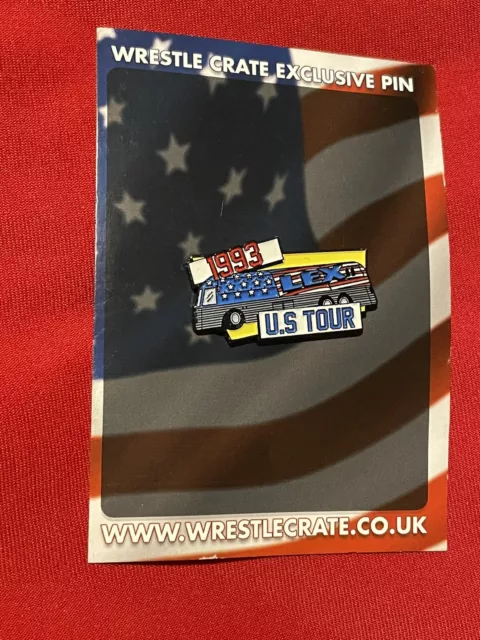 1993 LEX USA TOUR - Wrestle Crate UK Exclusive Metal Pin Badge WWE Luger  Express £9.00 - PicClick UK