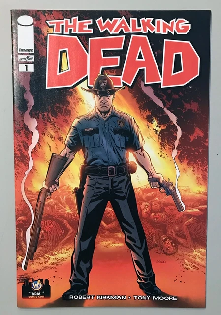 The Walking Dead #1 (2013) Image Wizard World Comic Con Ohio Variant Book - NM!